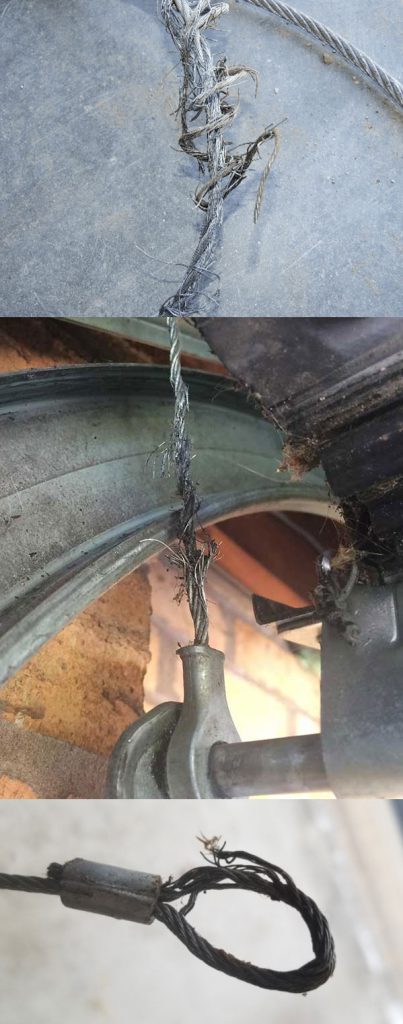 garage door cable issues